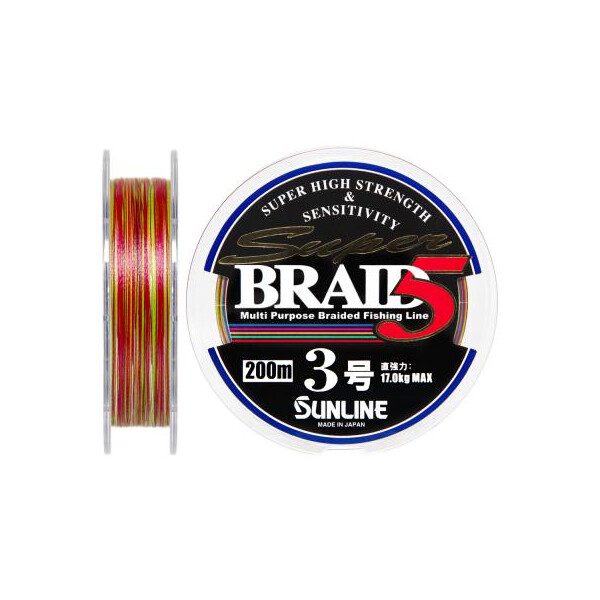 

Шнур Sunline Super Braid 5 200m #3.0/0.27мм 17кг (1658.05.89)