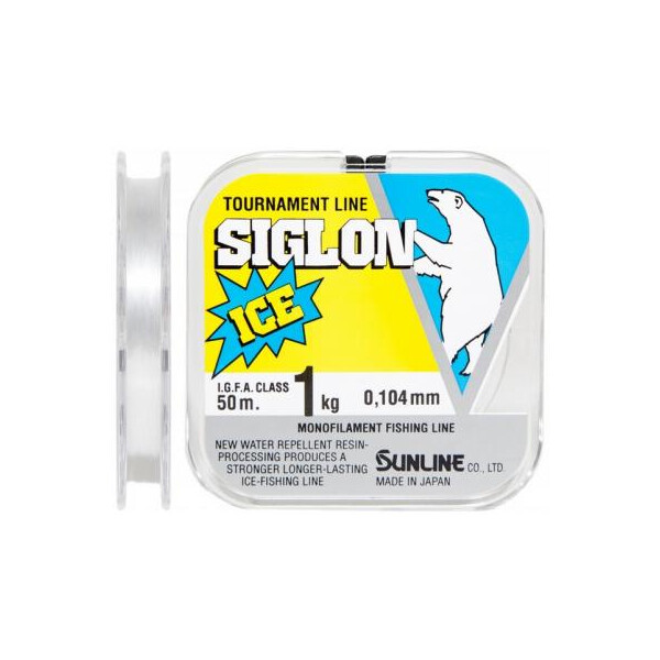 

Леска Sunline SIGLON ICE 50м #0.4/0.104мм 1кг (1658.03.10)