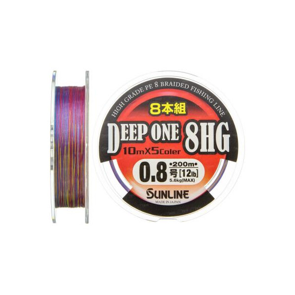 

Шнур Sunline Deep One 8HG 200m #0.8/0.153мм 5.6кг (1658.04.23)