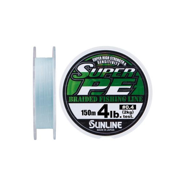 

Шнур Sunline New Super PE 150м (голуб.) #0.4/0.104мм 4LB/2кг (1658.08.80)