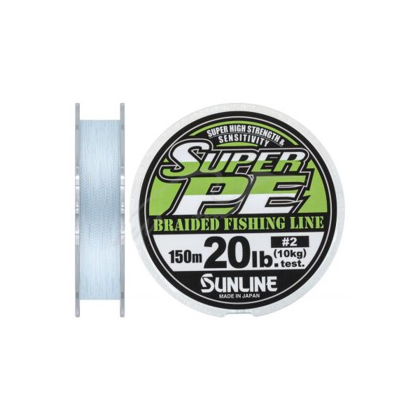 

Шнур Sunline New Super PE 150м (голуб.) #2.0/0.235мм 20LB/10кг (1658.08.94)