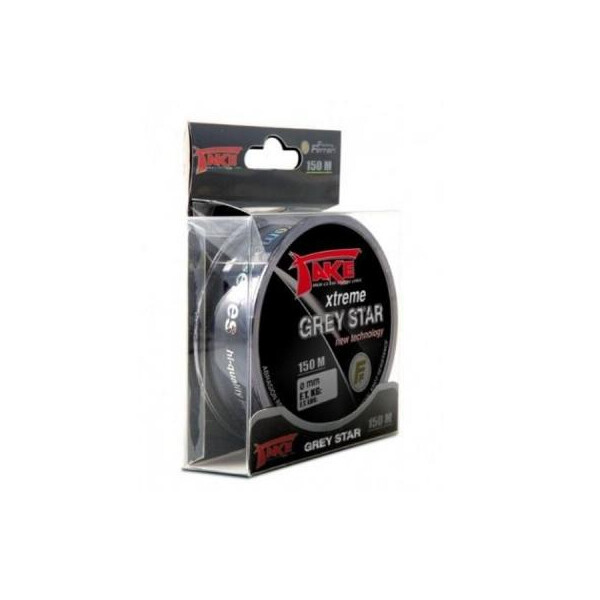 

Леска Lineaeffe Take Xtreme GREY STAR 150м 0.23мм FishTest-7.3кг (3800123-GS)