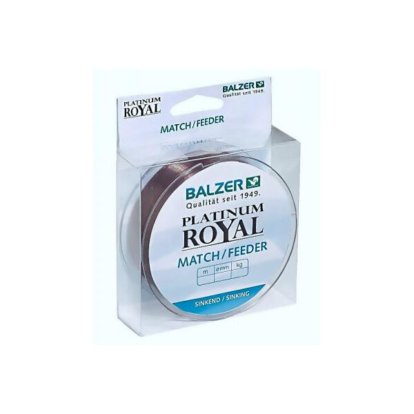 

Леска Balzer Platinum Royal Match/Feeder 0.16мм 200м 2.50кг тонущая (12097 016)