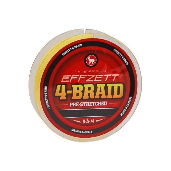 

Шнур DAM Effzett 4-BRAID 125м 0,20мм 9,9кг (yellow) (3796020)