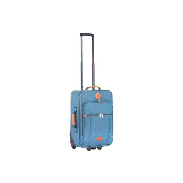 

Чемодан TravelZ Hipster (S) Jeans Blue (927282)