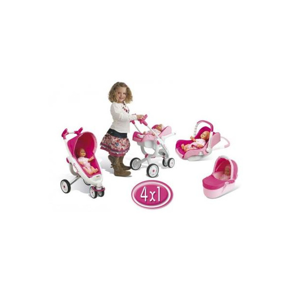 

Коляска для кукол Smoby Maxi-Cosi 4в1", трехколесная (550389)