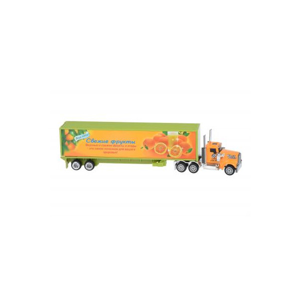 

Спецтехника Same Toy Diecast Тягач с прицепом Апельсин (SQ80911-2Ut-4)