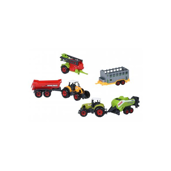 

Спецтехника Same Toy Farm Трактор с прицепом (SQ90222-3Ut)