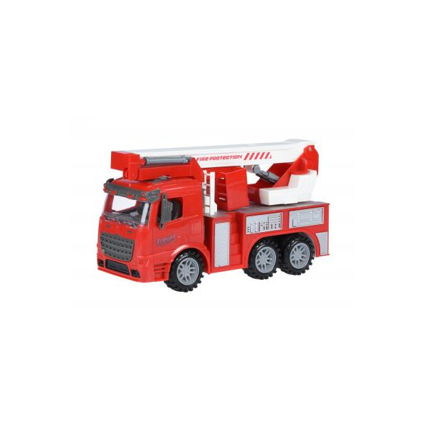 

Спецтехника Same Toy инерционная Truck Пожарная машина с подъемным краном (98-617Ut)
