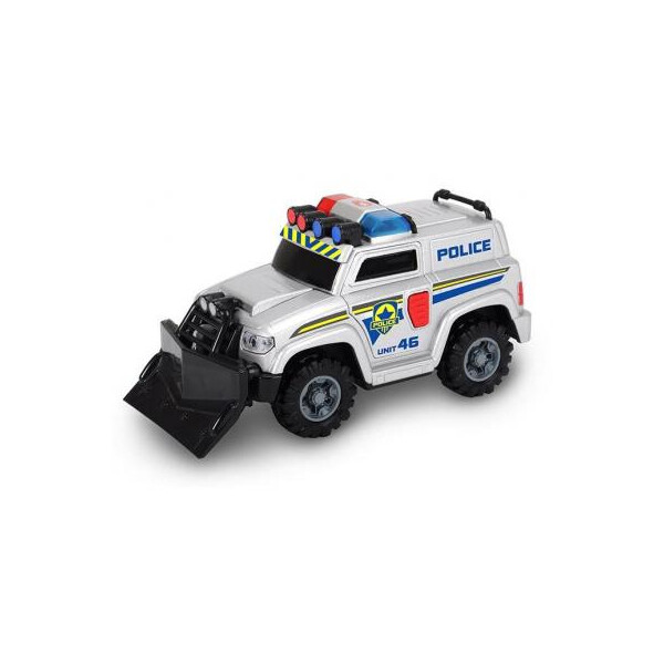 

Спецтехника Dickie Toys Полиция со щитом 15 см: звук, свет (3302001)