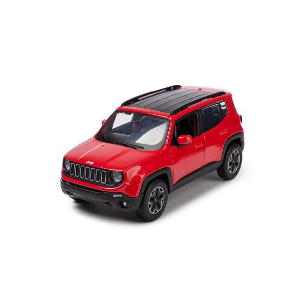 

Машина Maisto Jeep Renegade (1:24) красный металлик (31282 met. Red)