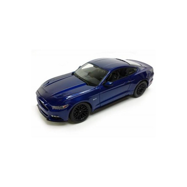 

Машина Maisto Ford Mustang GT 2015 (1:24) синий (31508 blue)