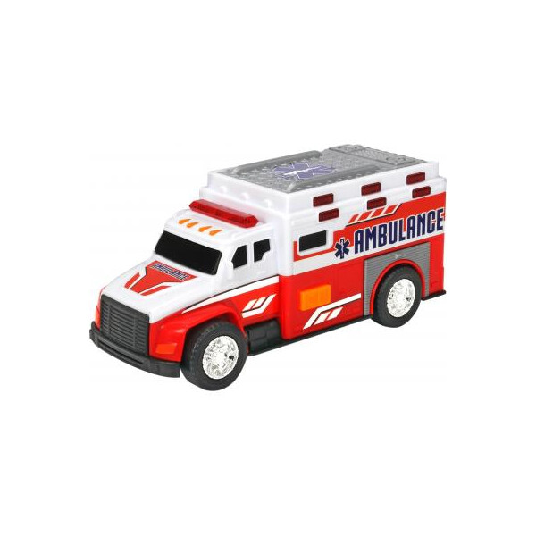 

Спецтехника Dickie Toys Скорая помощь со световыми и звуковыми эффектами 15 см (3302013)