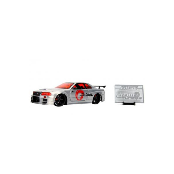 

Машина Jada металлическая 2002 Ниссан Скайлайн GTR R34 серия 5 (253745019)