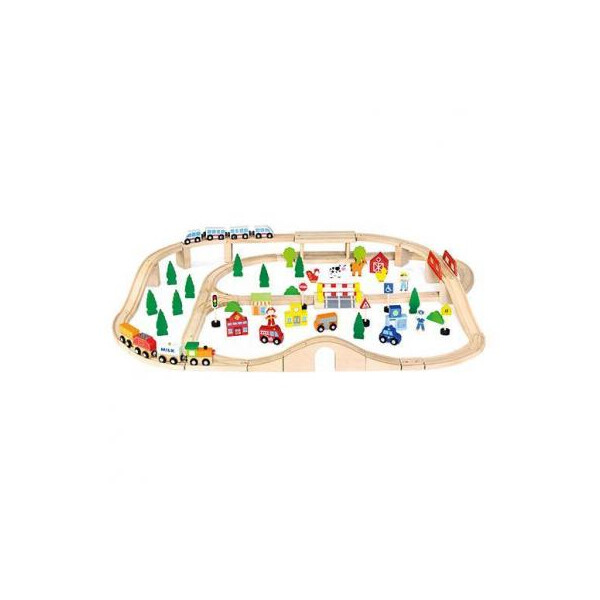 

Железная дорога Viga Toys 90 деталей (50998)