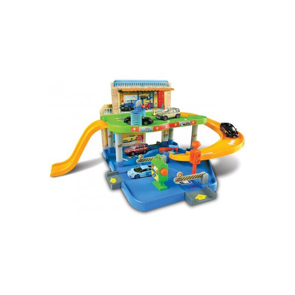 

Игровой набор Bburago Гараж (2 уровня, 1 машинка 1:43) (18-30039)