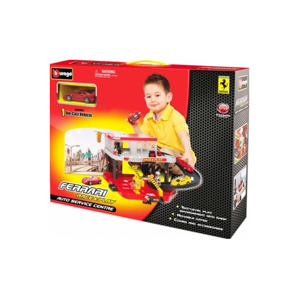 

Игровой набор Bburago Гараж Ferrari 2 уровня 1:43 (18-31231)