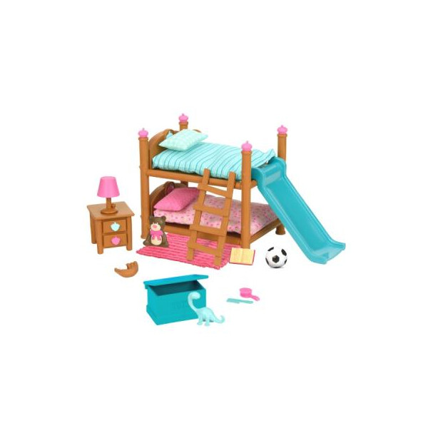 

Игровой набор Li'l Woodzeez Двухъярусная кровать для детской комнаты (6169Z)
