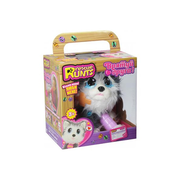 

Игровой набор Rescue Runts Спаси друга Хаски (S19010)