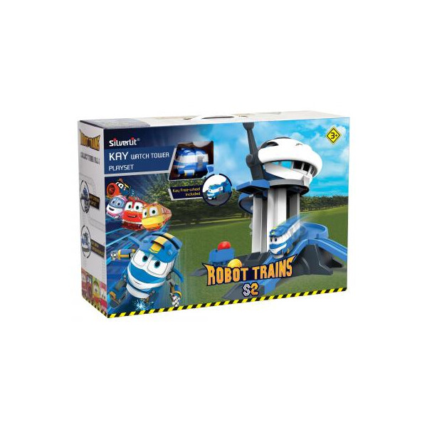 

Игровой набор Silverlit Robot Trains Сторожевая Башня (80189)