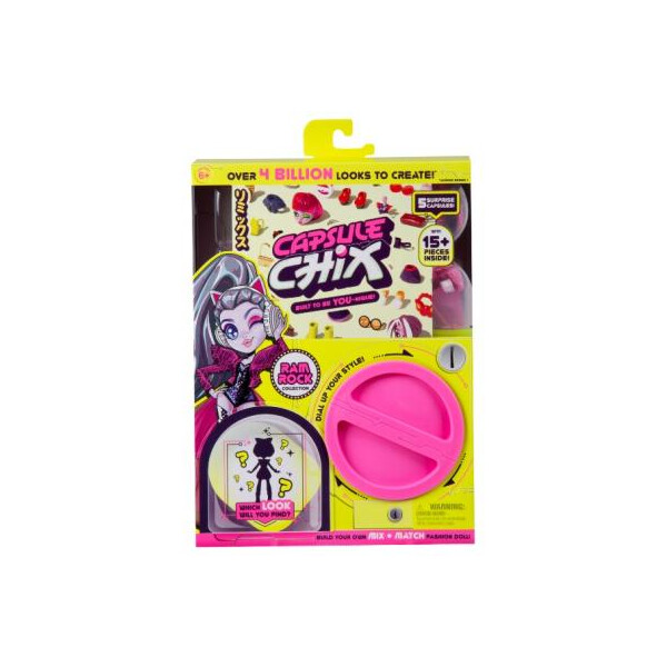 

Игровой набор Moose сюрприз Capsule Chix Ram Rock с куклой (59203)