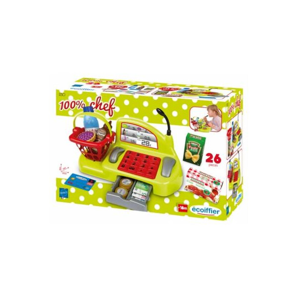 

Игровой набор Ecoiffier Chef-Cook Касса с продуктами и аксессуарами (001230)
