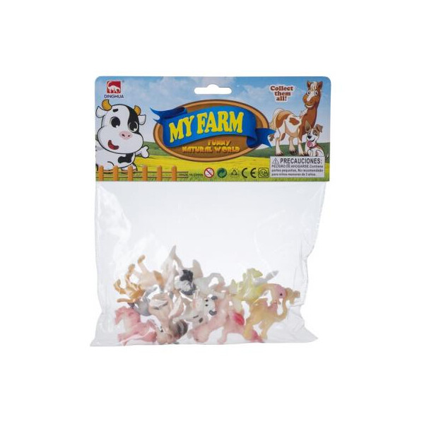

Игровой набор Dingua Зверюшки с фермы 12 шт (D0021)