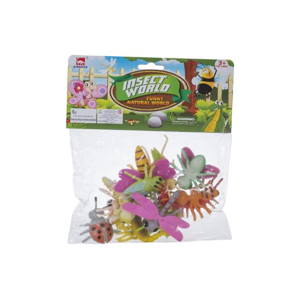 

Игровой набор Dingua Милые букашки 12 шт (D0022)