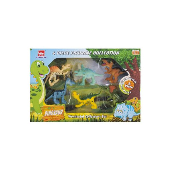 

Игровой набор Dingua Милые динозаврики 6 шт (D0101)
