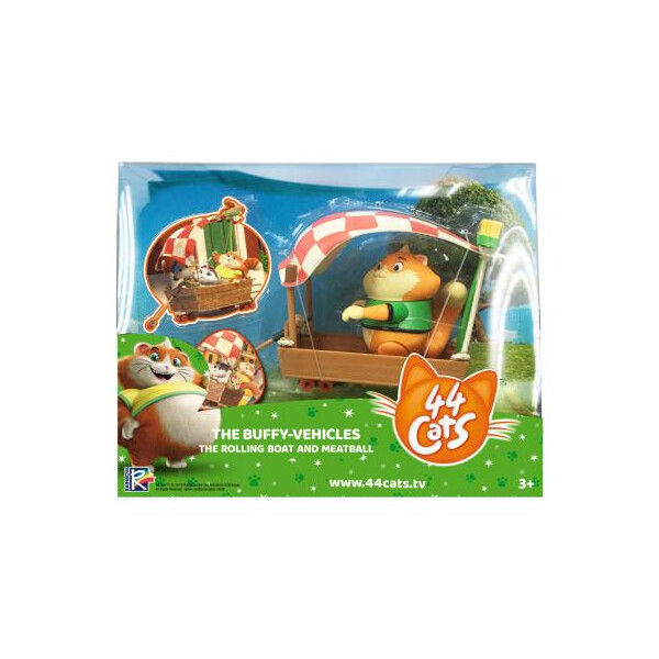 

Игровой набор 44 CATS Фрикадель с транспортным средством (34154)