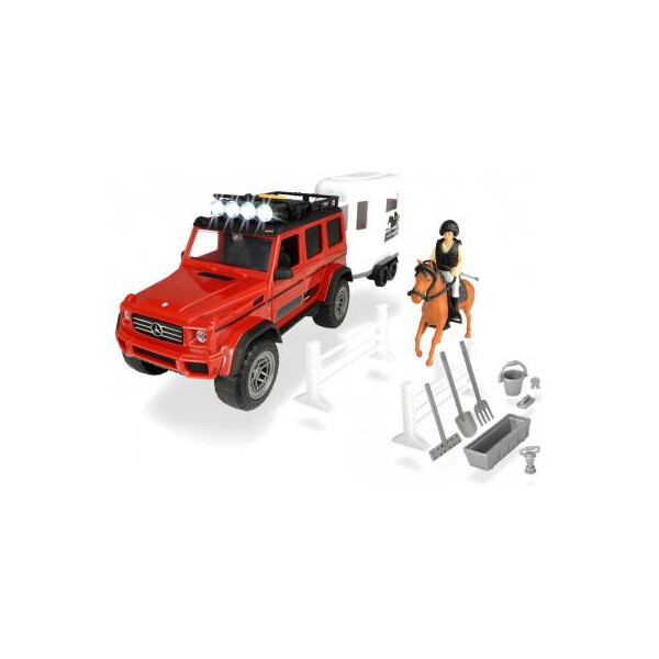 

Игровой набор Dickie Toys Плейлайф. Перевозки лошадей с внедорожником (3838002)