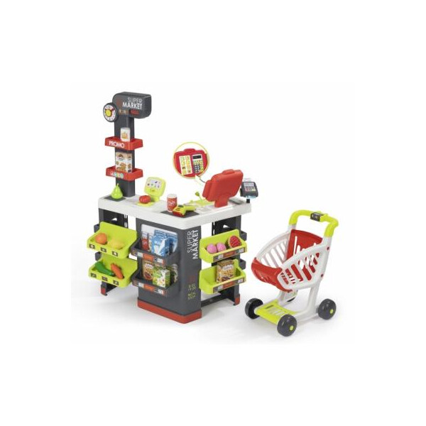 

Игровой набор Smoby Интерактивный супермаркет City Market со звуковыми эффектами (350213)