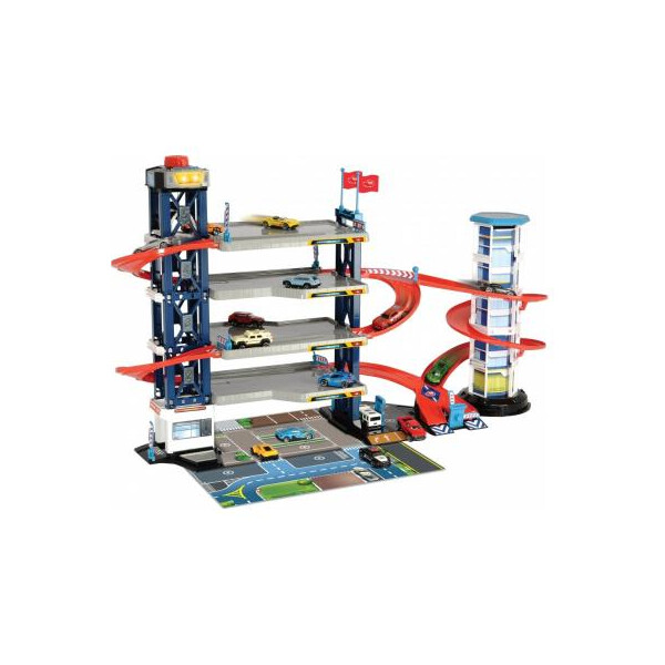 

Игровой набор Dickie Toys Паркинг четырехэтажный с автомобилями и вертолетом (3749008)