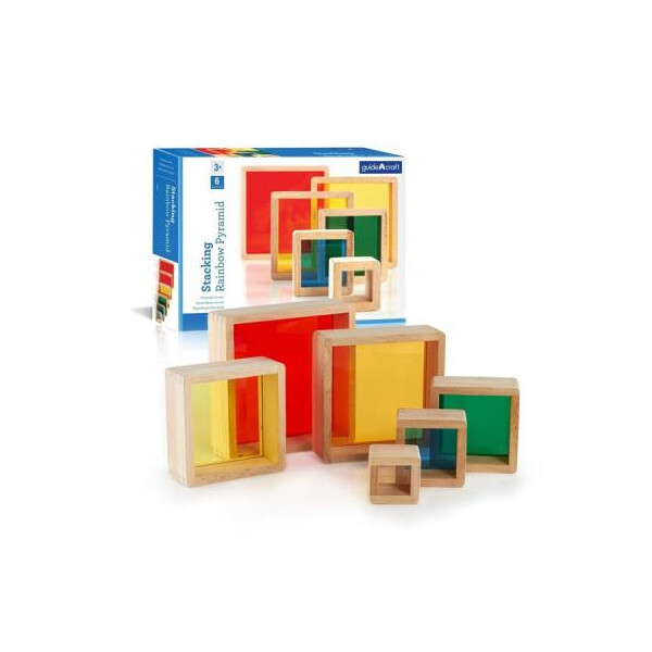 

Игровой набор Guidecraft Набор блоков Block Play Цветная пирамидка (G5066)