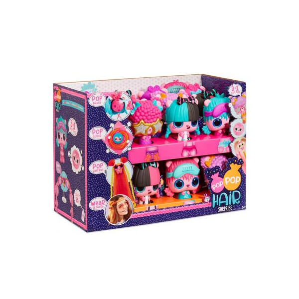 

Игровой набор Pop Pop Hair Surprise Модная Прическа с аксессуарами (558552)