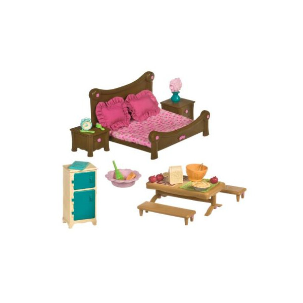 

Игровой набор LORI Спальня и столовая (6127Z)