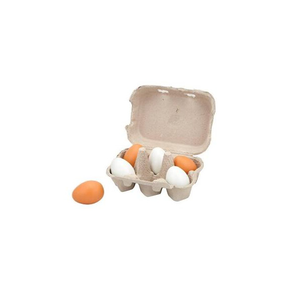 

Игровой набор Viga Toys Лоток с яйцами, 6 шт (59228)