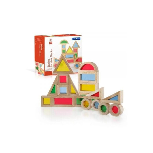 

Игровой набор Guidecraft уменьшенных блоков Block Play Маленькая радуга, 20 шт. (G3082)