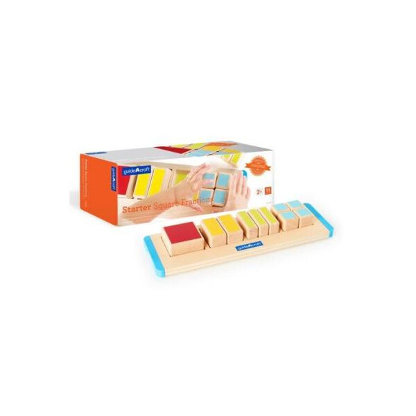 

Игровой набор Guidecraft Manipulatives Дробные части квадрата (G6748)