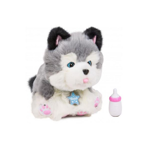 

Интерактивная игрушка Moose Little Live Pets Ласковый щенок хаски Фрости (28278)