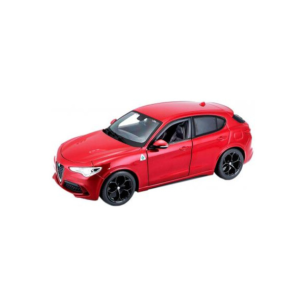 

Машина Bburago Alfa Romeo Stelvio (1:24) красный (18-21086)