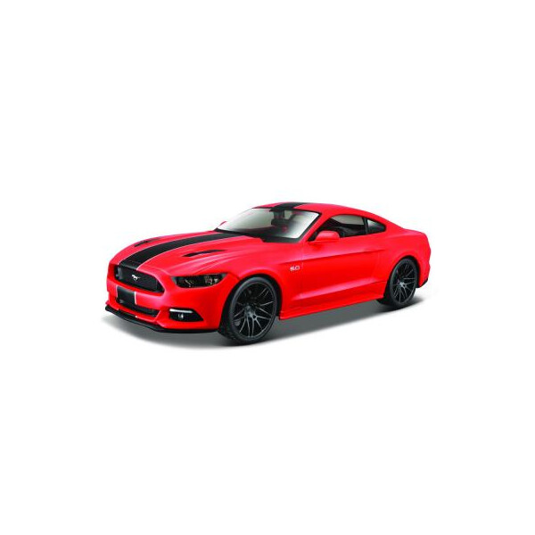 

Машина Maisto 2015 Ford Mustang GT красный - тюнинг (1:24) (31369 red)