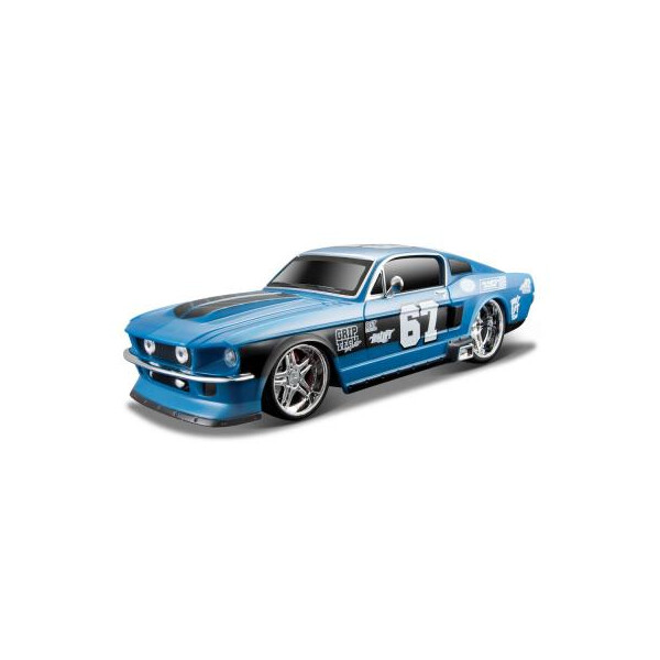 

Машина Maisto 1967 Ford Mustang GT синий. Свет и звук (1:24) (81223 met. blue)
