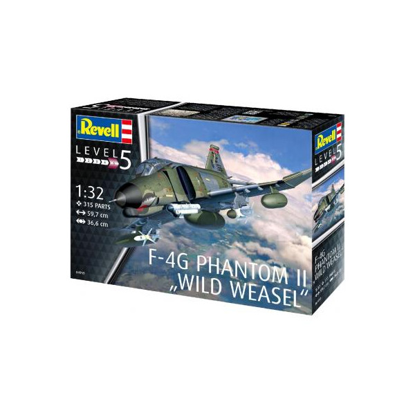 

Сборная модель Revell Истребитель F-4G Фантом II "Дикая ласка" 1:32 (4009803049595)