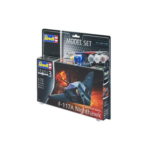 

Сборная модель Revell Истребитель F-117 «Козодой» 1:72 (4009803638997)