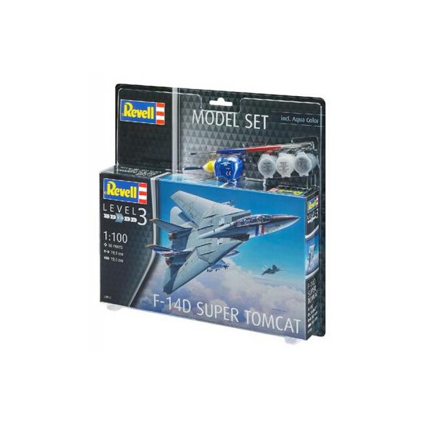 

Сборная модель Revell Истребитель F-14D «Томкэт» 1:100 (4009803639505)
