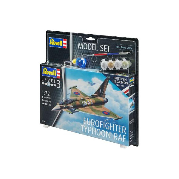 

Сборная модель Revell Истребитель Еврофайтер Тайфун 1:72 (4009803639000)