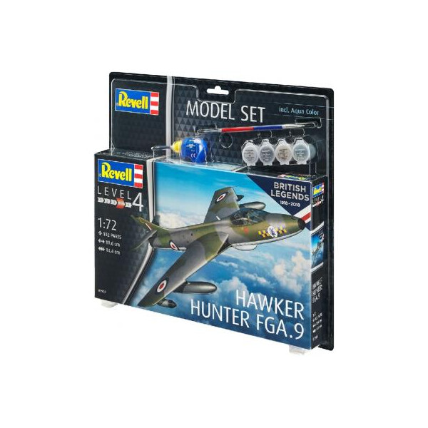 

Сборная модель Revell Истребитель Хокер «Хантер» 1:72 (4009803639086)