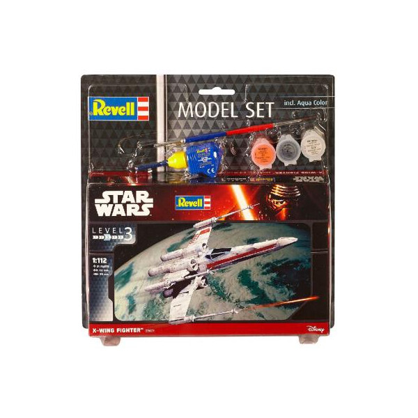 

Сборная модель Revell Звездный истребитель X-крыл уровень 3, 1:112 (RVL-63601)