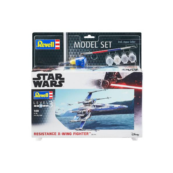 

Сборная модель Revell Звездный истребитель Сопротивления уровень 3, 1:50 (RVL-66744)